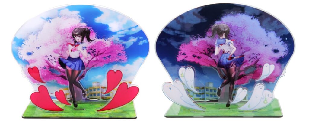 Yandere Chan Acrylic Figure Full Background Set Double Sided ...