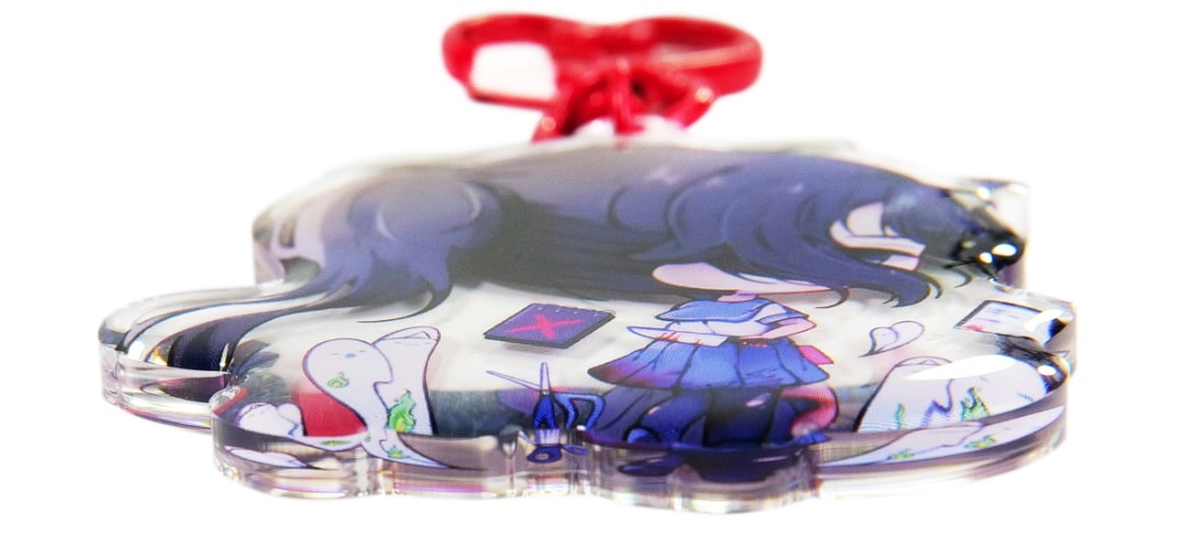 Yandere Chan Acrylic Keychain – yandereshop.com