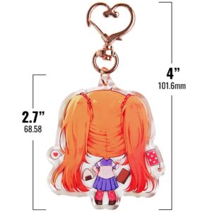 Osana Yandere Simulator Keychain acrylic anime official game (3)-min